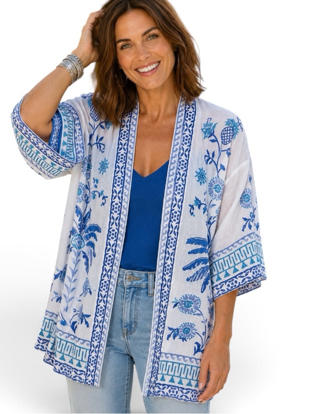Johnny Was TARRA KIMONO JACKET NWT